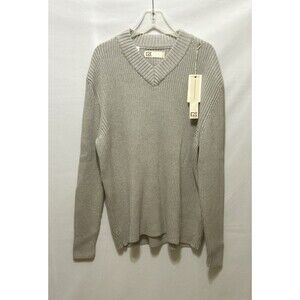 Cutter & Buck Mens XL Gray Long Sleeve Warm Heavy Sweater NWT